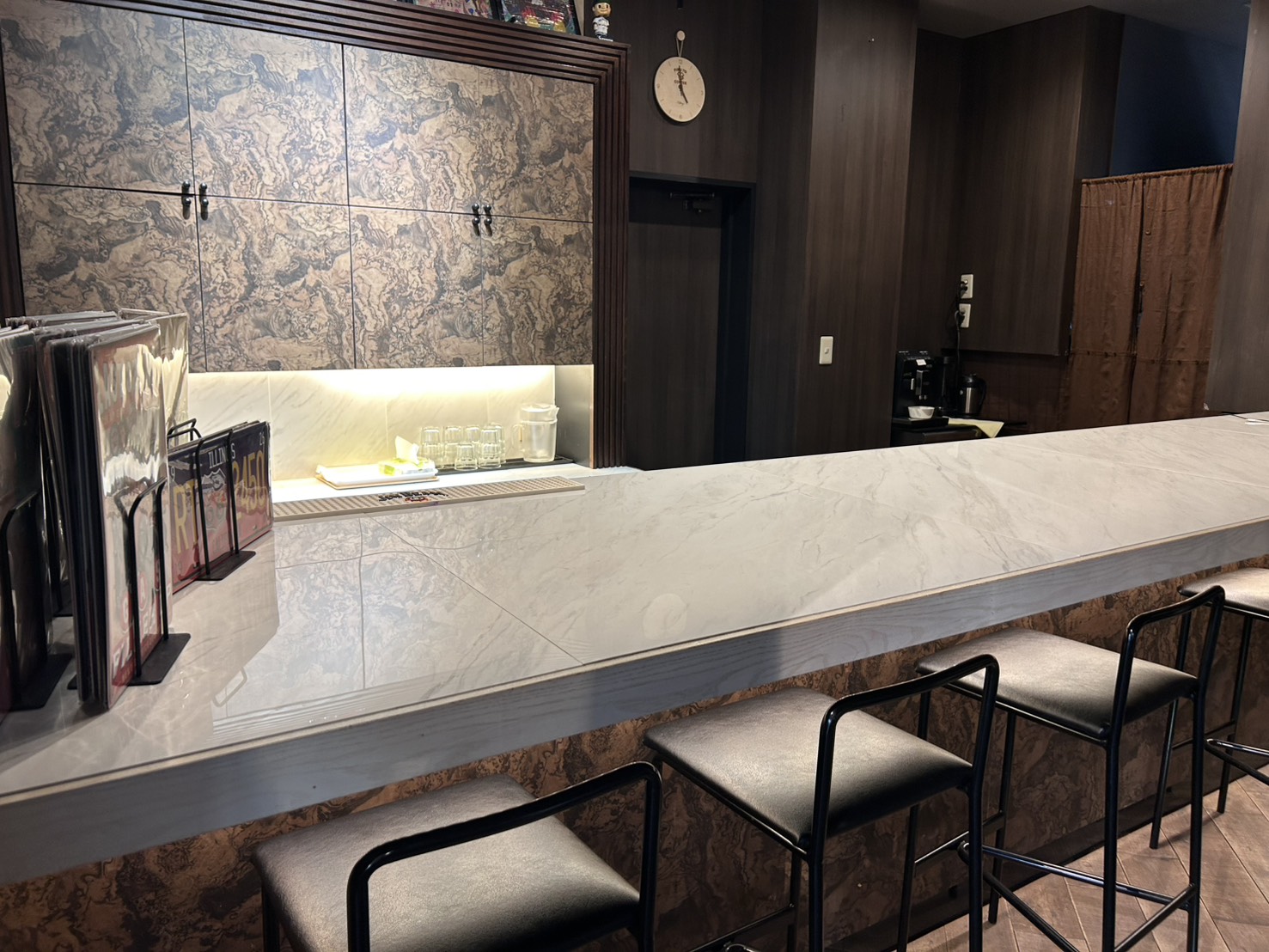 カフェカウンター